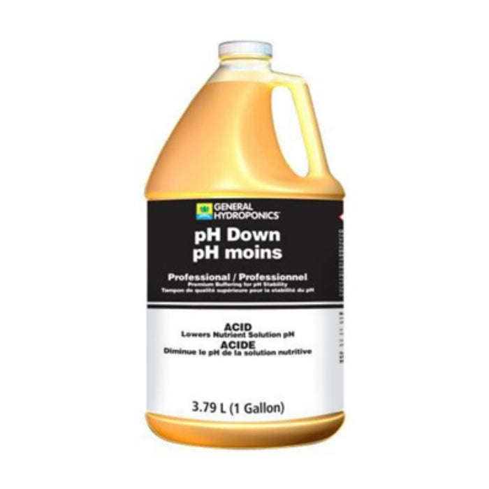 General Hydroponics PH Down Pro 1 Gallon