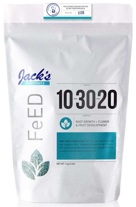 Jack's Nutrients Bloom 10-30-20