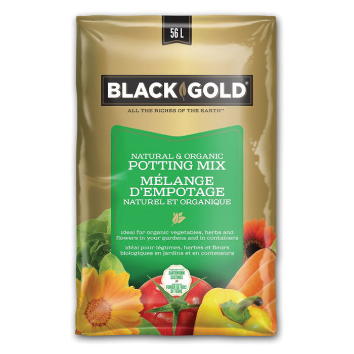 Black Gold Natural & Organic Potting Mix 56 L