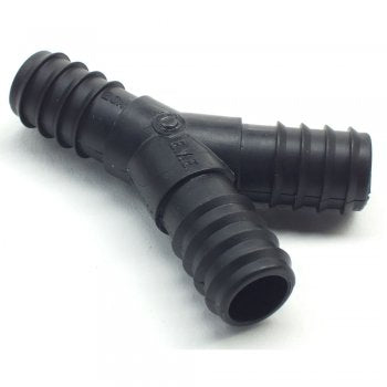 Barbed Y Connector Fittings 1/4 in