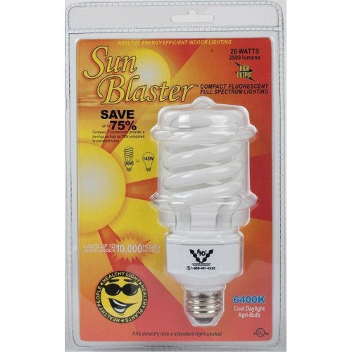 SunBlaster CFL 26W Bulb CFL 6400k