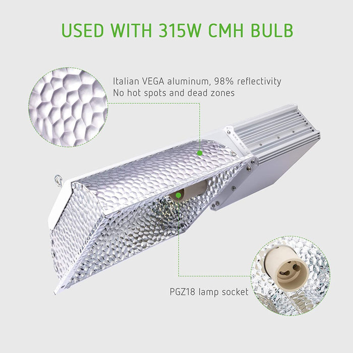Powersun Fixture Ballast CMH 120v/240v-without bulb