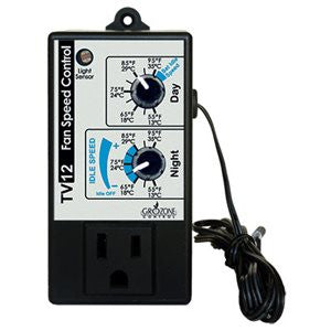 Grozone TV12 Day/Night Variable Speed Fan Controller Timer