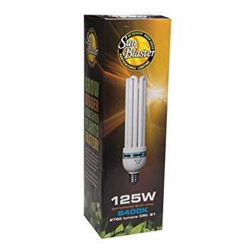 Sunblaster CFL 125W Bulb 6400k
