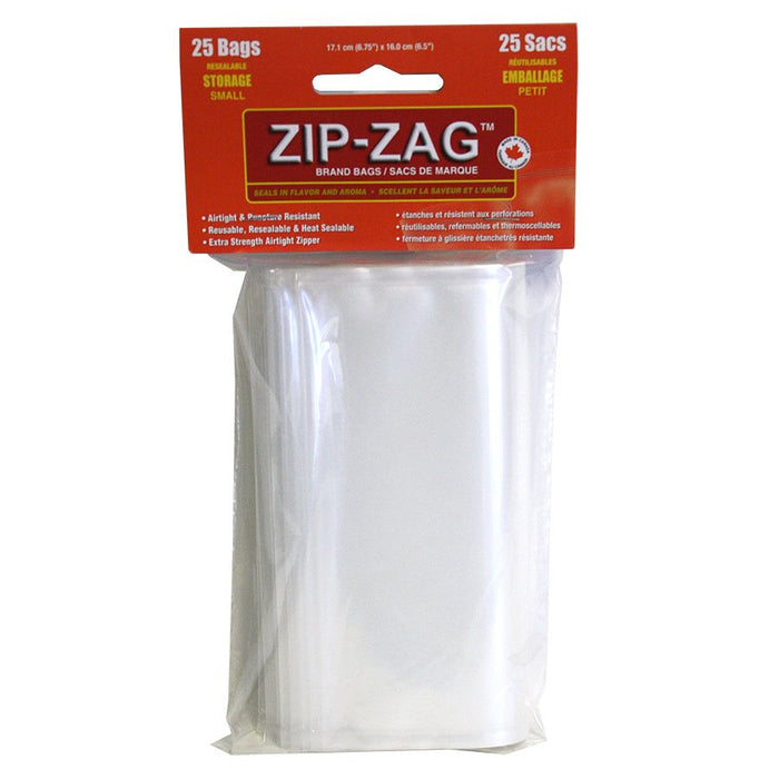 Zip-Zag Original Large Bags 17.1CM X 16CM (25)