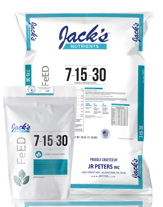 Jack's Nutrients 7-15-30 Finish 1kg
