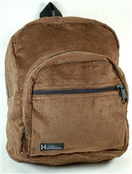 Hemp/Cotton Corduroy Mini Backpack