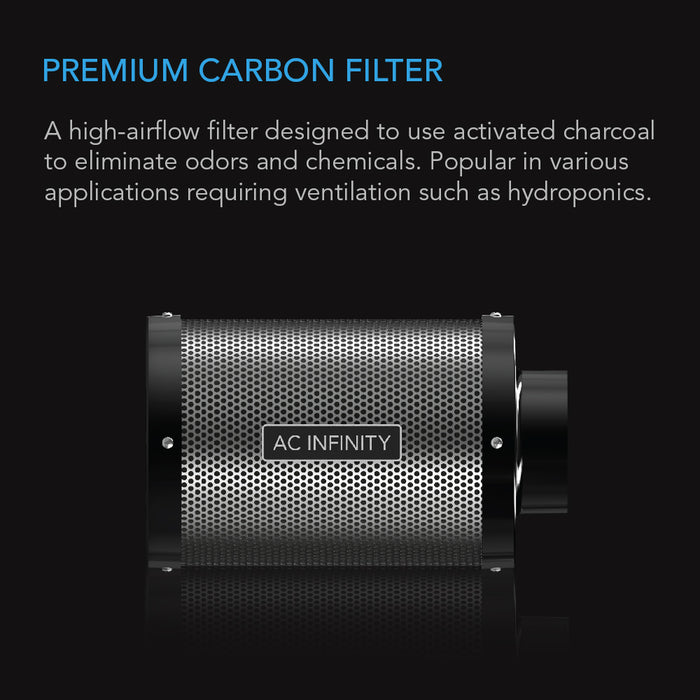 AC Infinity Australian Charcoal Duct Carbon Filter Air Filter
