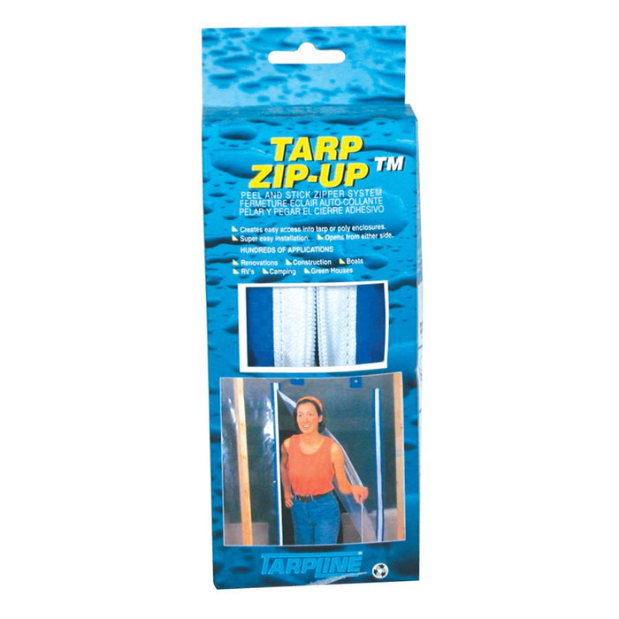 Tarp Zip-Up Zipper For Door 7'