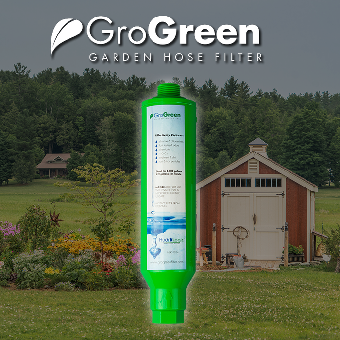 HydroLogic GroGreen Water Filter for Garden Hose