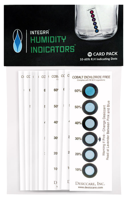 Integra™ Boost™ Humidity Indicating Cards