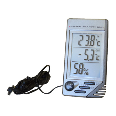 In/Out Thermometer w/ Hygrometer min/max