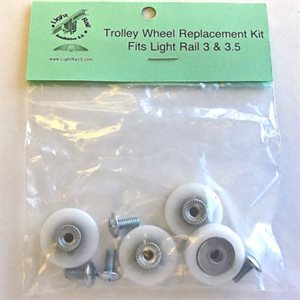 Light Rail Trolly Wheel Replacement Kit